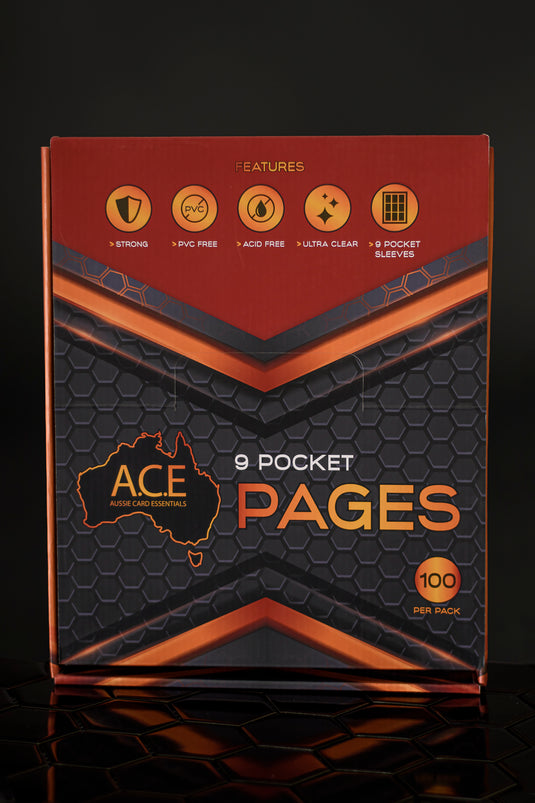 9 Pocket Ring-Binder Pages