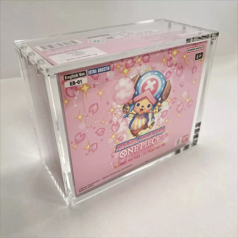 English OP-01 to OP-03 Booster Box Acrylic Display Case