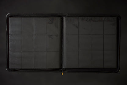 12 Pocket Zip Trading Card Binder - White