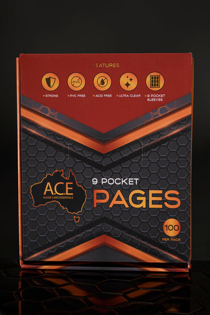9 Pocket Ring-Binder Pages