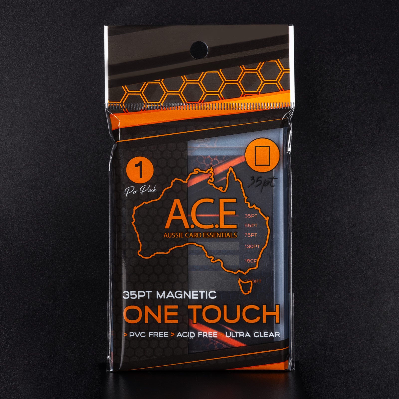 35PT One-Touch Magnetic Card Case