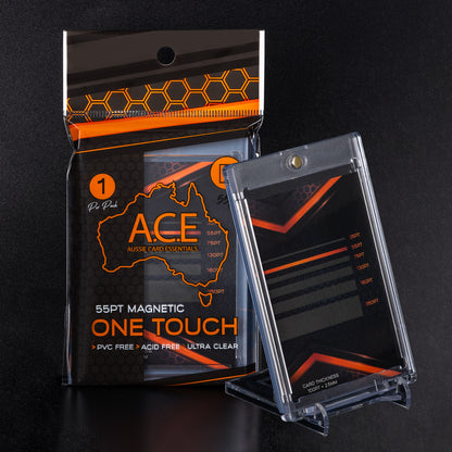 55PT One-Touch Magnetic Card Case