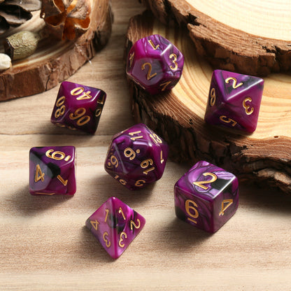 7 RPG Acrylic Dice
