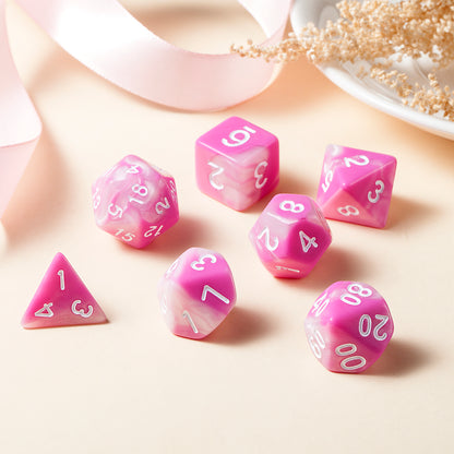 7 RPG Acrylic Dice