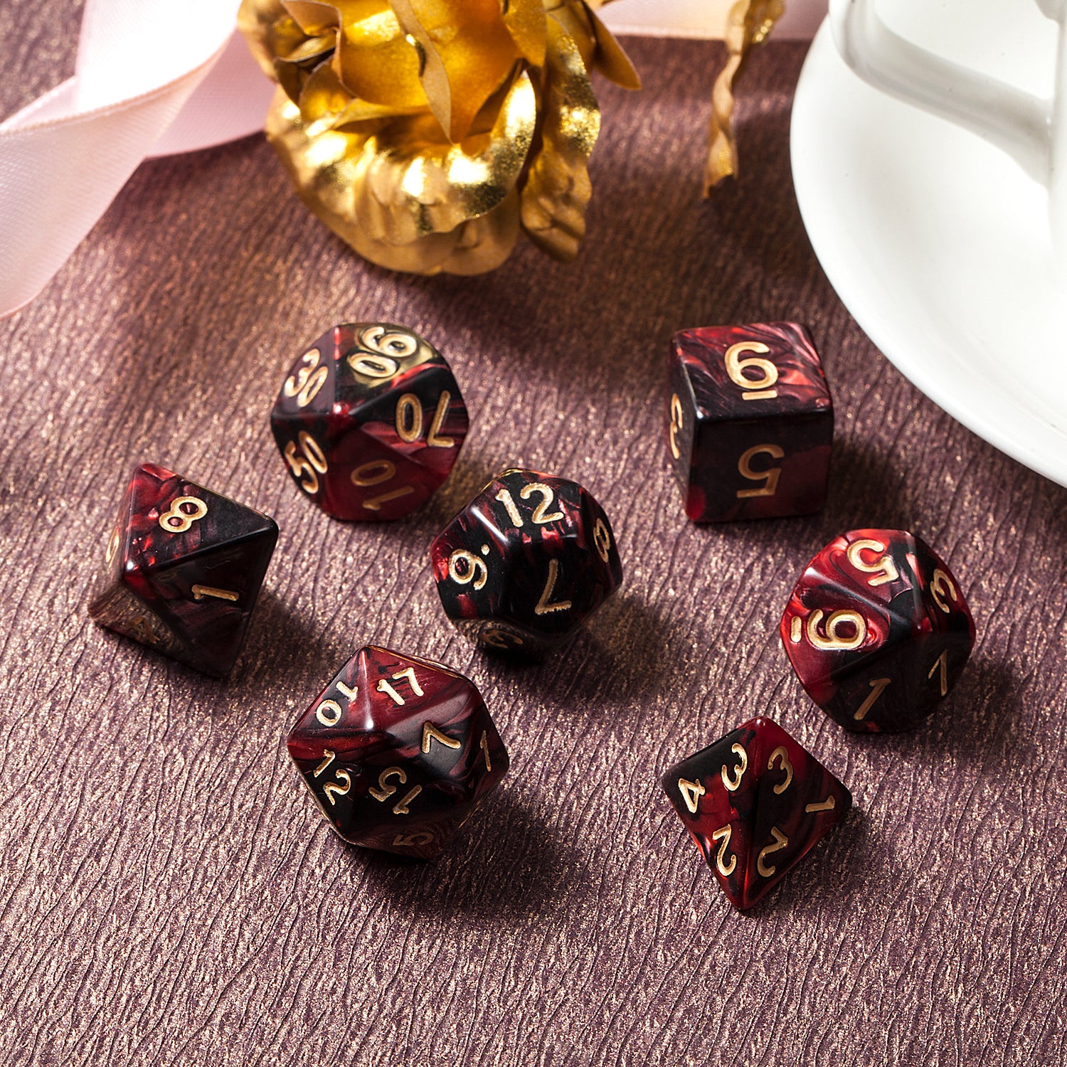 7 RPG Acrylic Dice