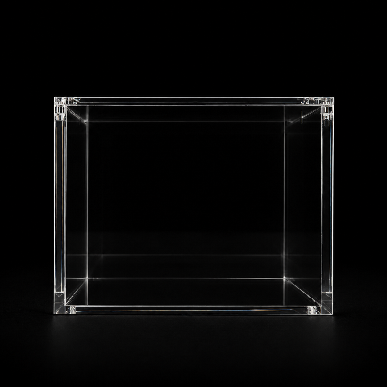 (8) Mini Tin Acrylic Display Case