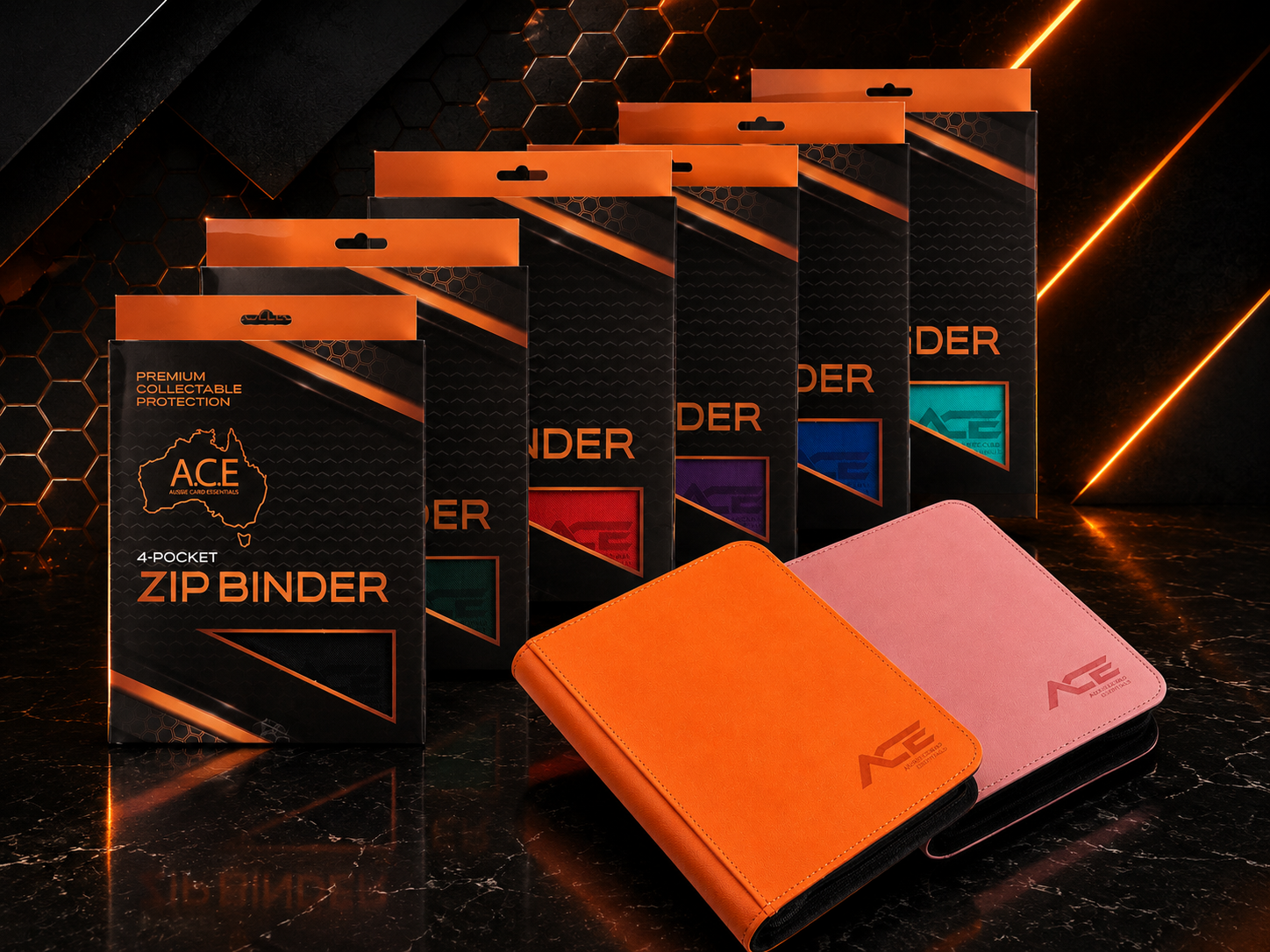 4 Pocket Zip Binders