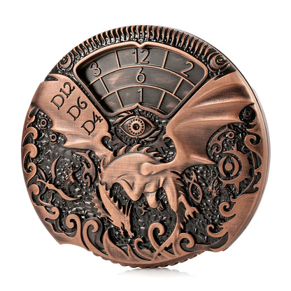 7-in-1 Metal D&D Spinner Dice Set