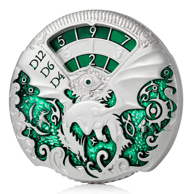 7-in-1 Metal D&D Spinner Dice Set