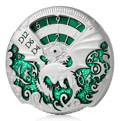 7-in-1 Metal D&D Spinner Dice Set