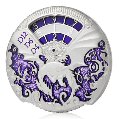 7-in-1 Metal D&D Spinner Dice Set