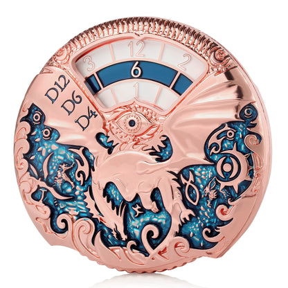 7-in-1 Metal D&D Spinner Dice Set