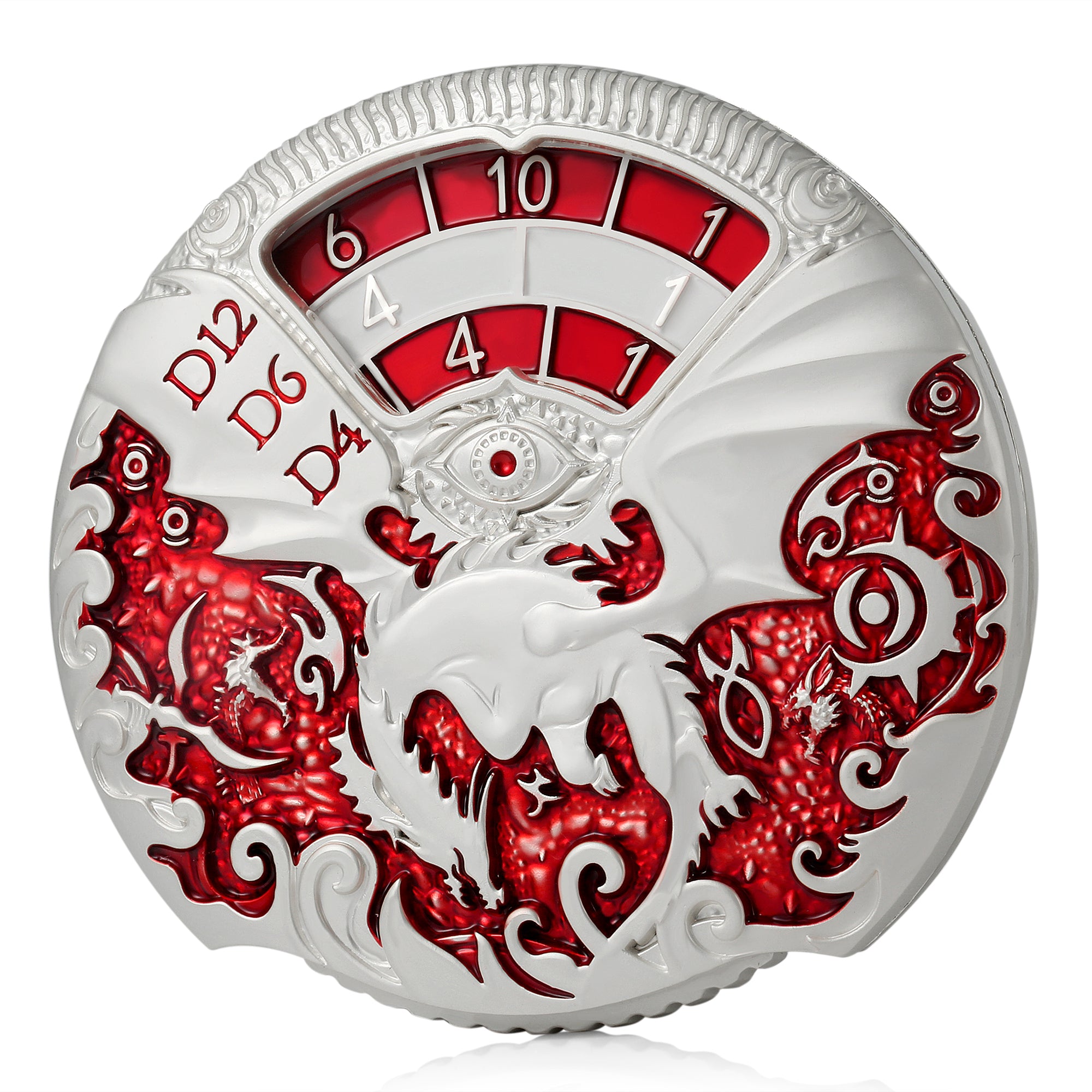 7-in-1 Metal D&D Spinner Dice Set