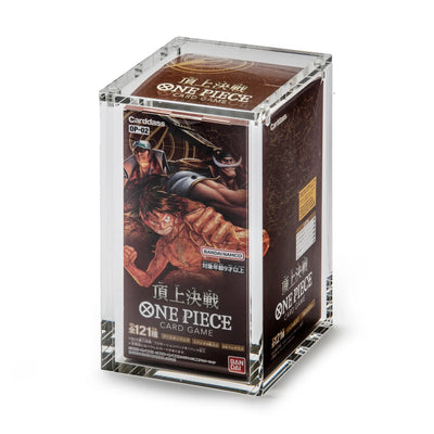 Japanese OP-01+ Booster Box Acrylic Display Case