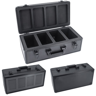 Heavy Duty 4 Row Slab Case with Display Window