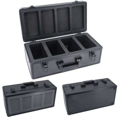 Heavy Duty 4 Row Slab Case with Display Window
