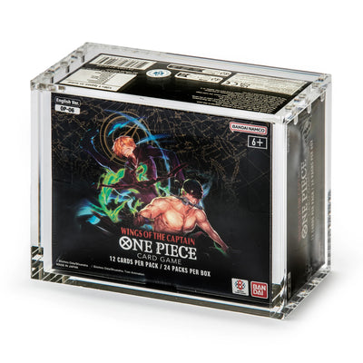 English OP-04+ Booster Box Acrylic Display Case
