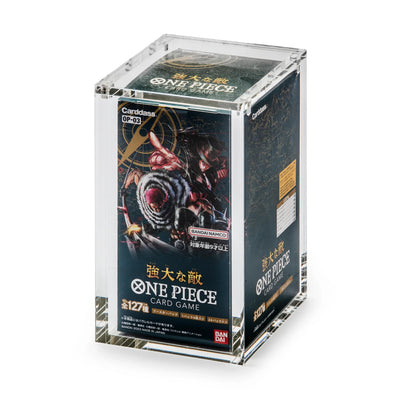 Japanese OP-01+ Booster Box Acrylic Display Case