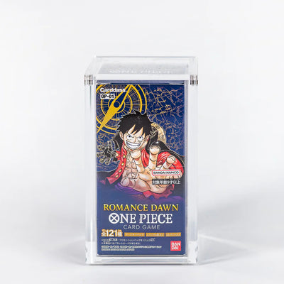 Japanese OP-01+ Booster Box Acrylic Display Case