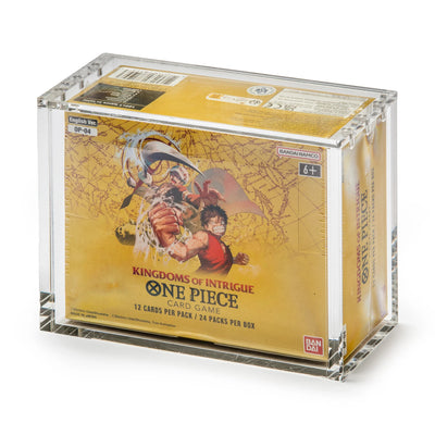 English OP-04+ Booster Box Acrylic Display Case