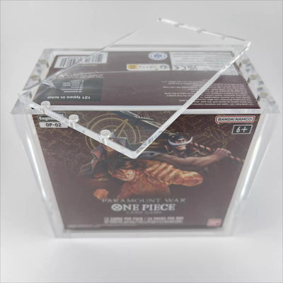 English OP-01/02/03 Booster Box Acrylic Display Case