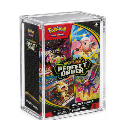 Acrylic Case Display for 6 Pack Booster Bundle Box