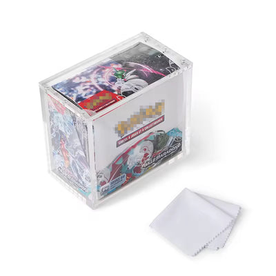 English Booster Box Acrylic Display Case