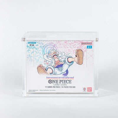 English OP-04+ Booster Box Acrylic Display Case