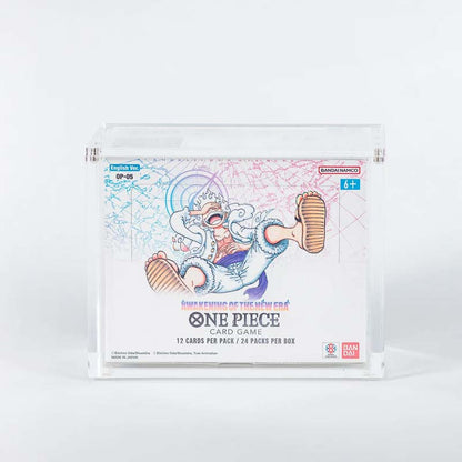 English OP-04+ Booster Box Acrylic Display Case