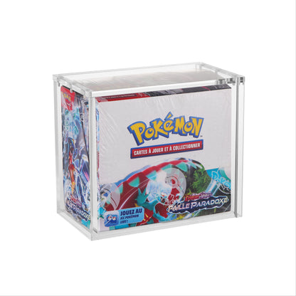 English Booster Box Acrylic Display Case