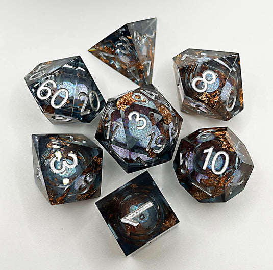 7 RPG Active Resin Dice