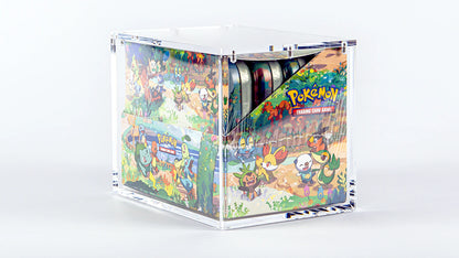 (8) Mini Tin Acrylic Display Case