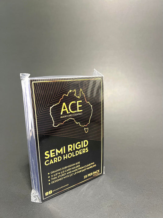 Semi Rigid Card Holder 25 pack