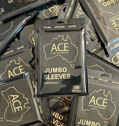 Jumbo Card Sleeves Aussie Card Essentials Jumbo Card Sleeves Aussie Card Essentials